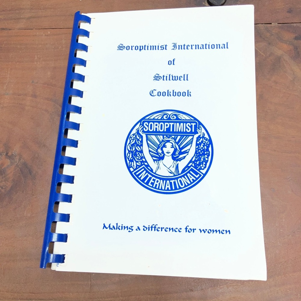 Soroptimist International of Stilwell Cookbook Community Spiral Bound Recipes